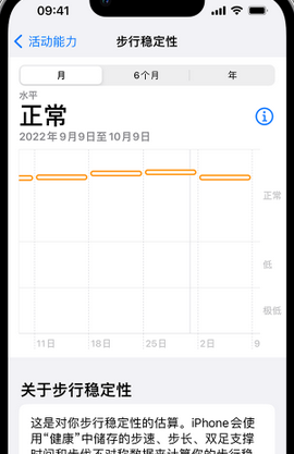 川汇iPhone手机维修如何在iPhone开启'步行稳定性通知'