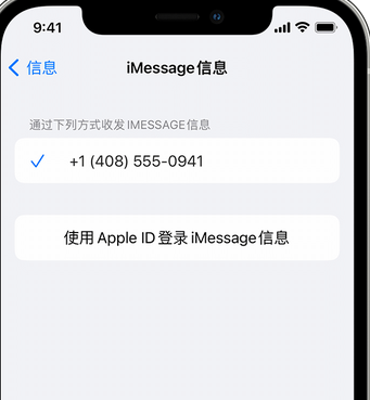 川汇apple维修iPhone上无法正常发送iMessage信息 