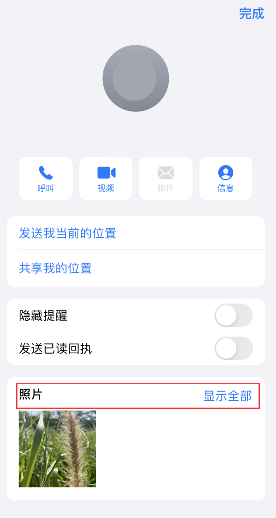 川汇苹果手机维修分享如何快速查找 iMessage 信息中的图片等附件 